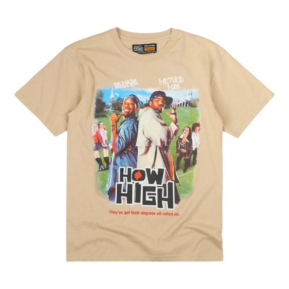 How High Movie Cover T-Shirt Shirt Tee Redman Method Man Men's - Picture 3 of 4